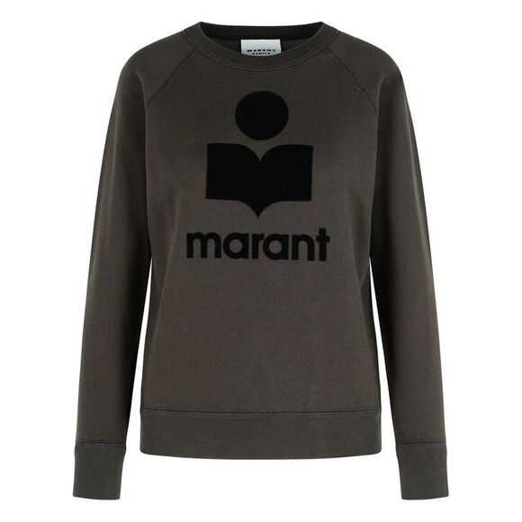 Isabel Marant Etoile 'Millyny' Black Cotton Blend Sweatshirt Women